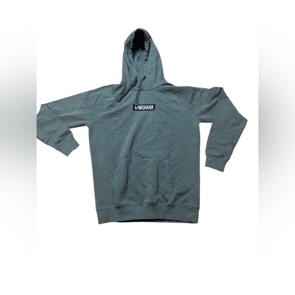 Gymshark Men's Teal Hoodie